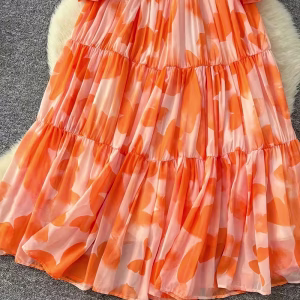 Women's French Elegant Maxi Dress