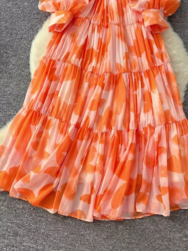 Women's French Elegant Maxi Dress