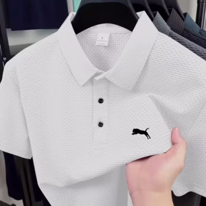 Men's Lacrosse Print Polo Shirt